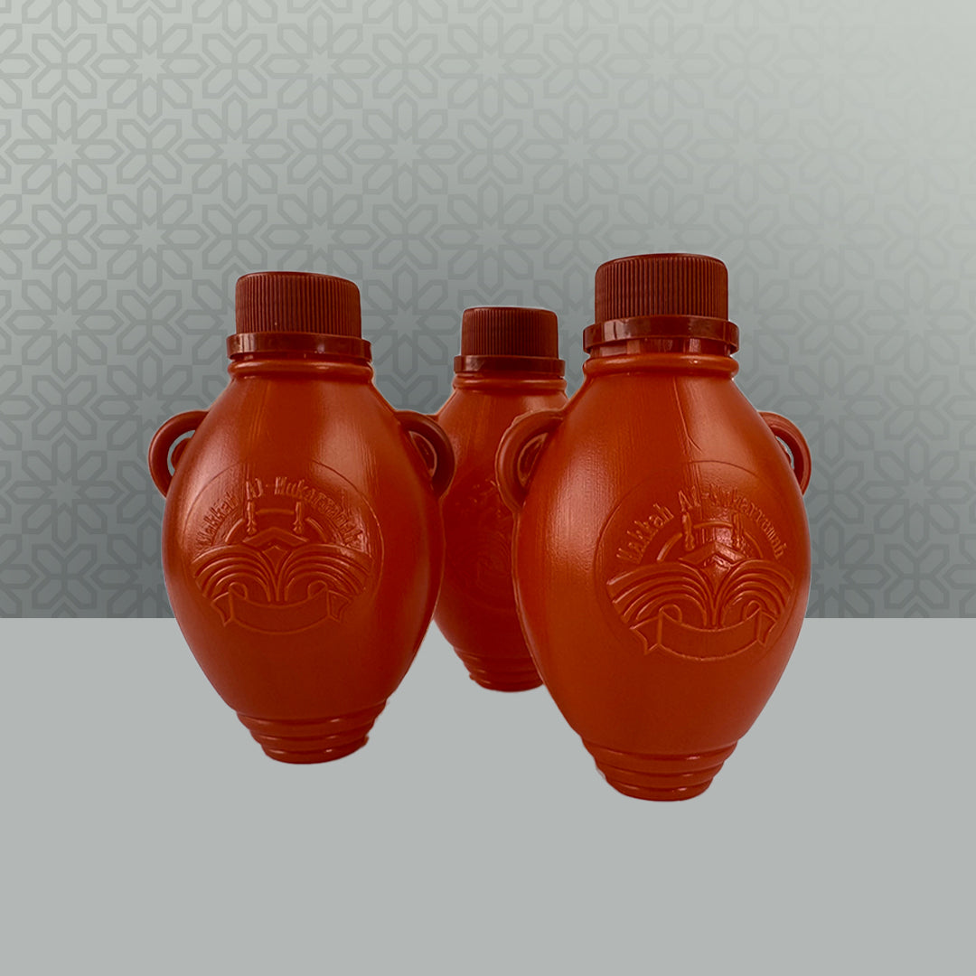 Plastic Jar of Zamzam Water (Set of 3)